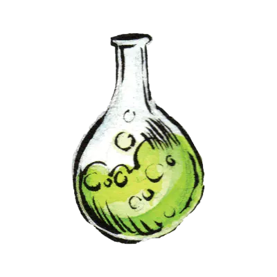 Illustration of a potion-bottle
